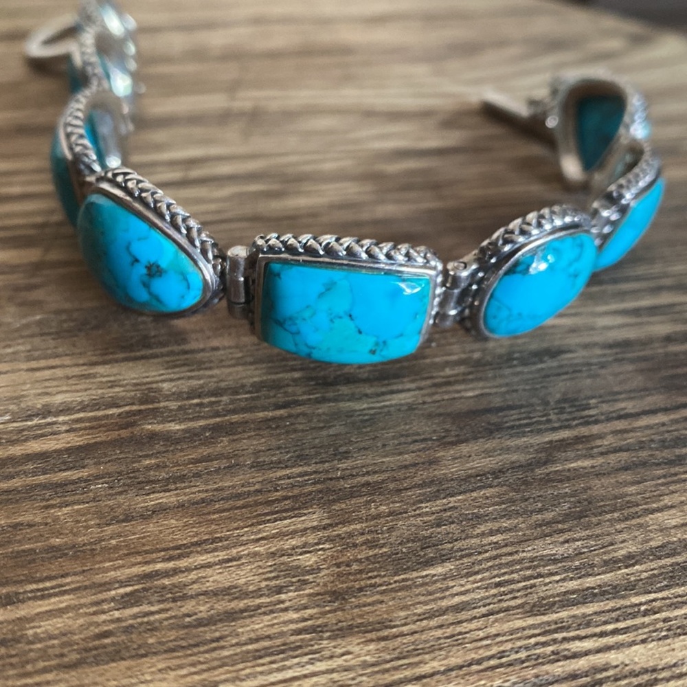 BARSE——Beautiful large Turquoise bracelet.  7-1/2” - Picture 12 of 12